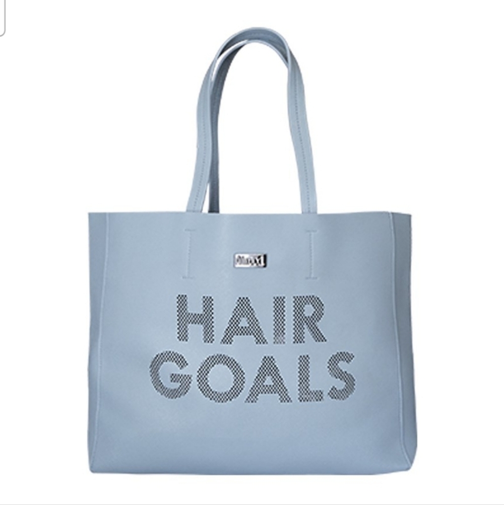 Hair Goals Light Blue Tote Bag